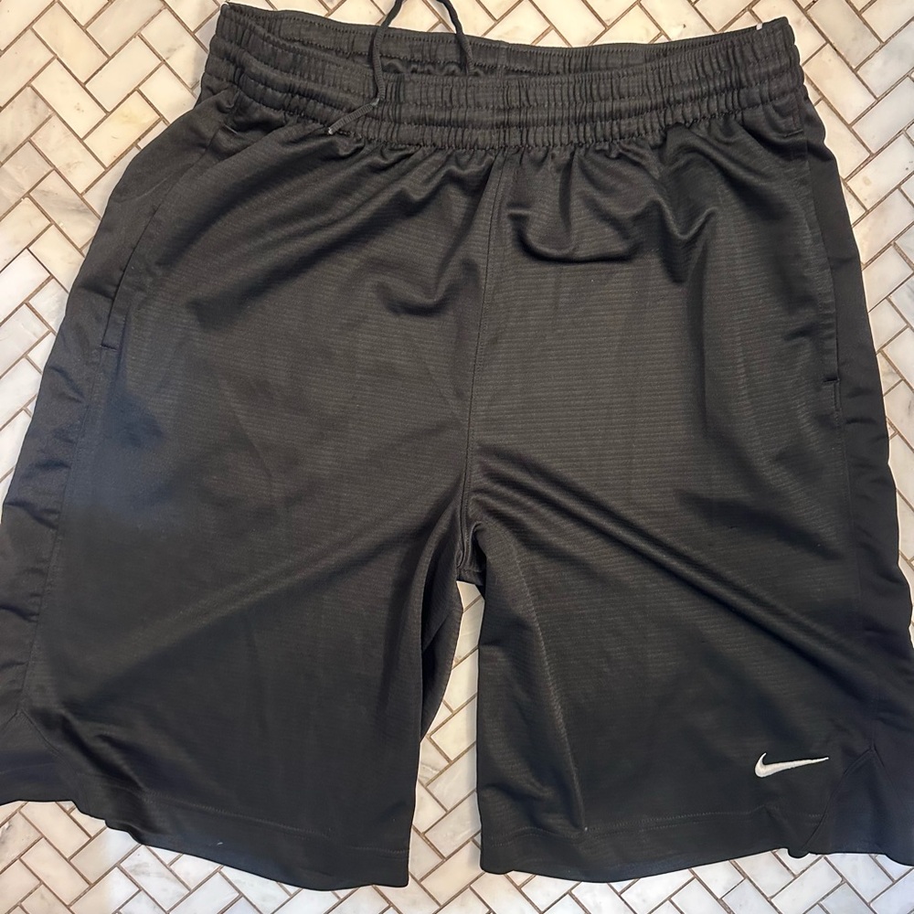 Nike Black mesh Athletic Performance Shorts